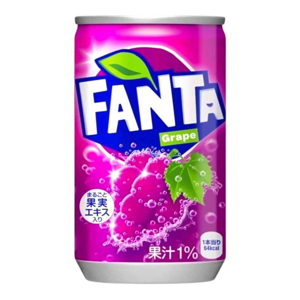 NƯỚC GIẢI KHÁT CÓ GA FANTA NHO 160ML